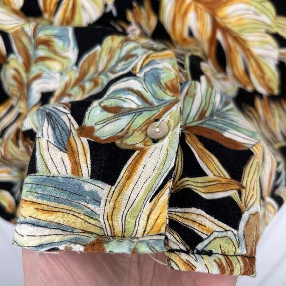 Panama Jack Tropical Resort Button Up Shirt Vacation Beachy Size S - Picture 2 of 6